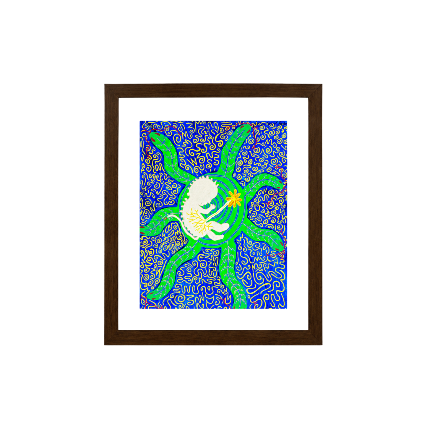 Intergalactic Baby Art Print | VESSELA LUMINA