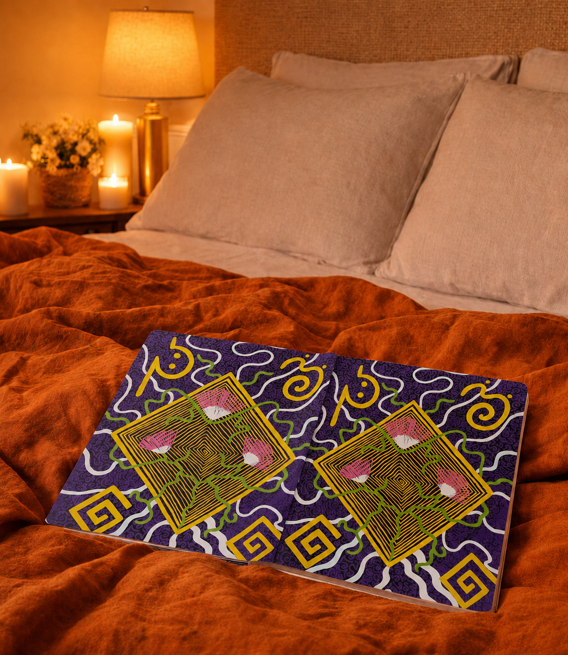 VESSELA LUMINA original art home decor, journals, textiles, and sacred objects for intentional living