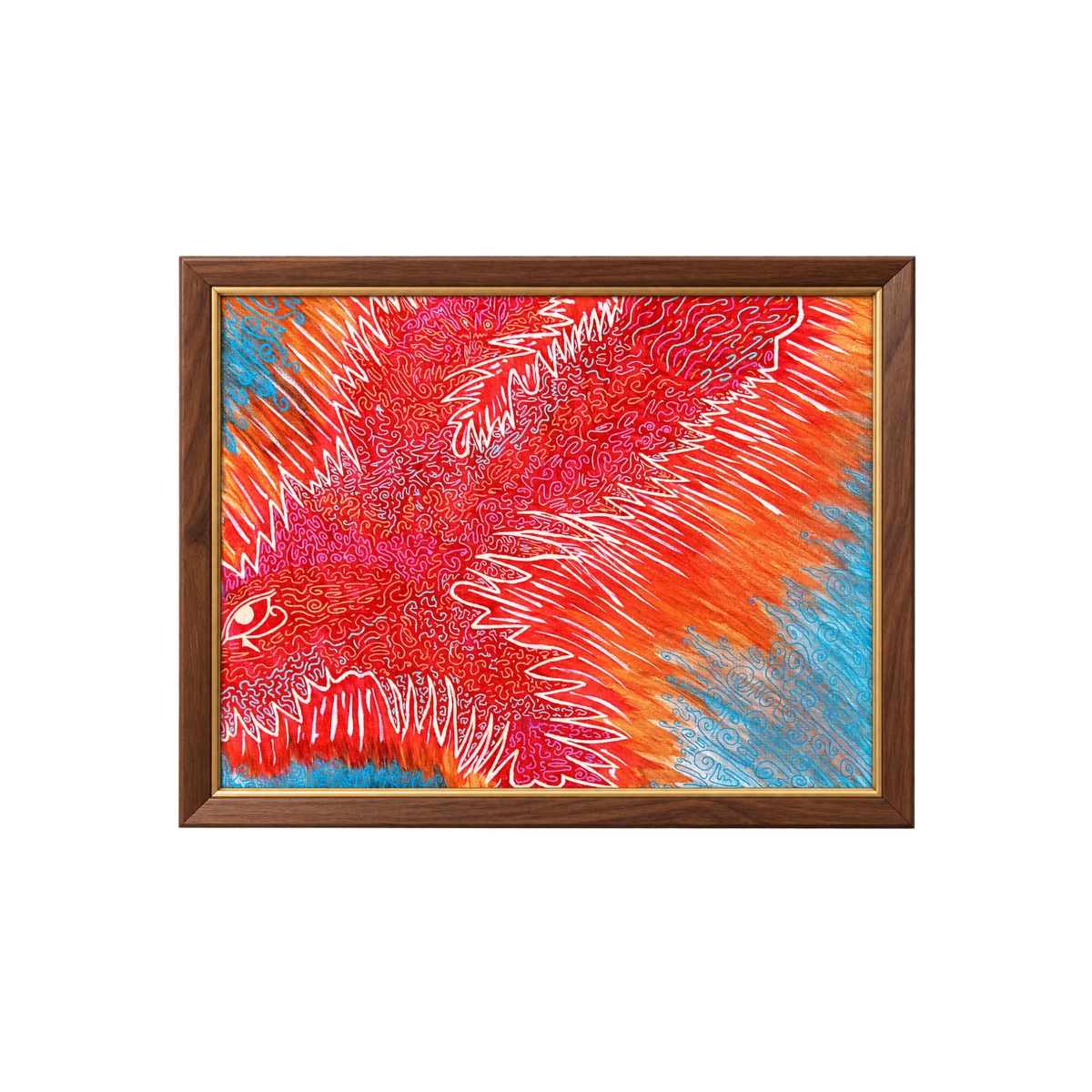 Fire Art Print