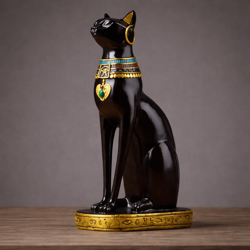 Egyptian Temple Guardian Statue | VESSELA LUMINA