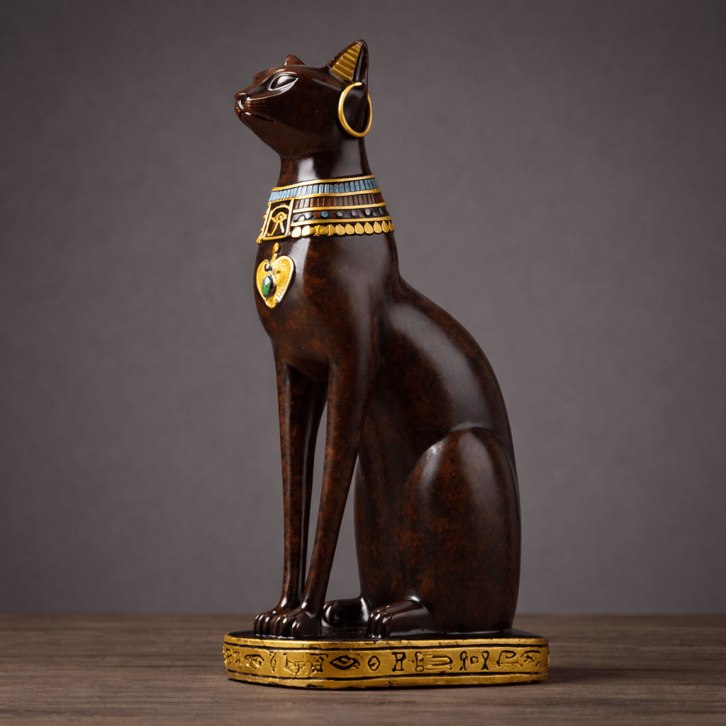 Egyptian Temple Guardian Statue | VESSELA LUMINA