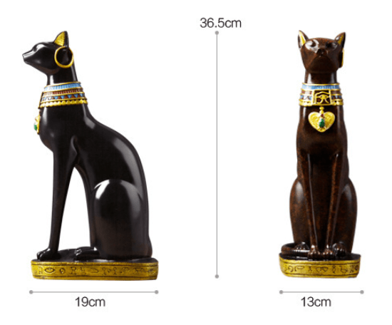 Egyptian Temple Guardian Statue | VESSELA LUMINA