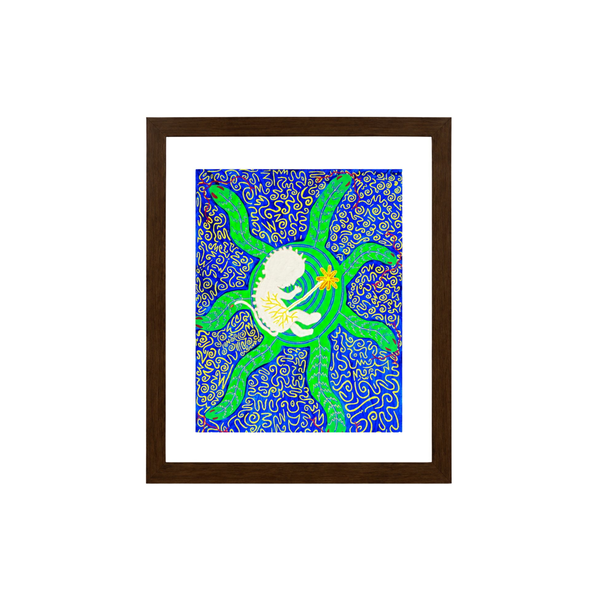 Intergalactic Baby Art Print | VESSELA LUMINA