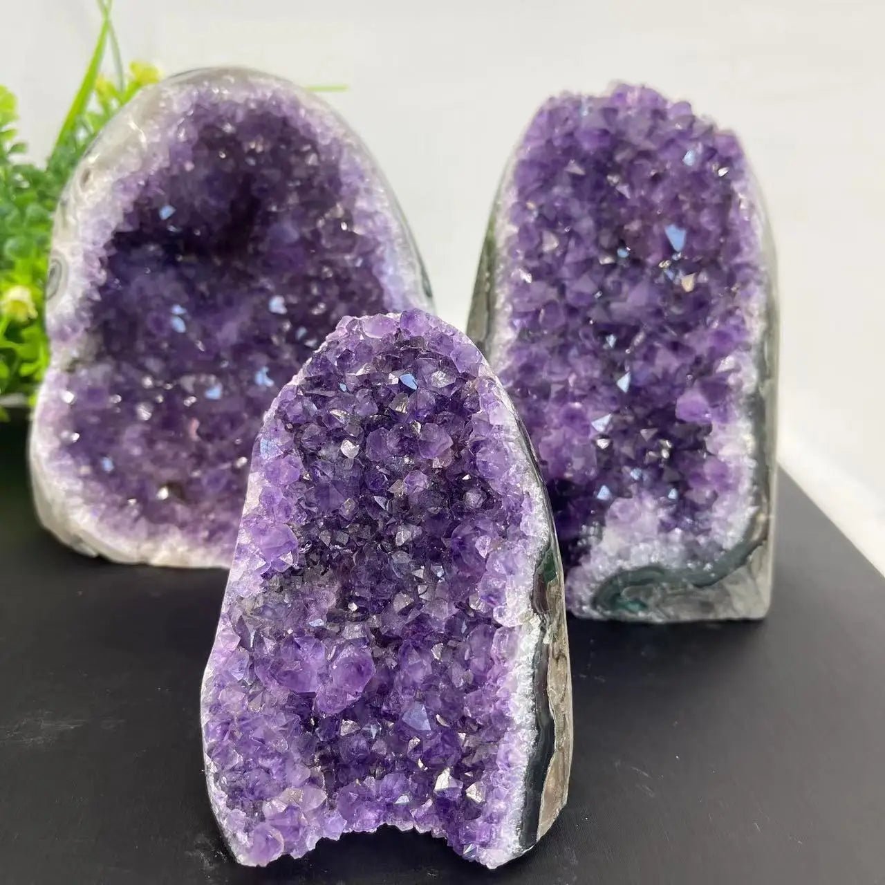 Raw Amethyst Crystal Geode | VESSELA LUMINA