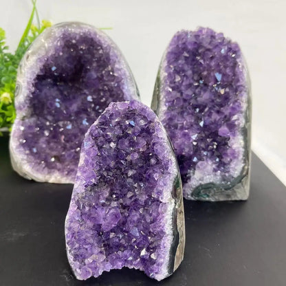 Raw Amethyst Crystal Geode | VESSELA LUMINA