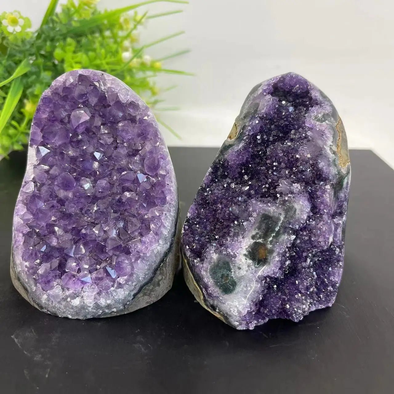 Raw Amethyst Crystal Geode | VESSELA LUMINA